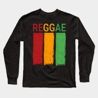 Reggae Flag vintage Long Sleeve T-Shirt